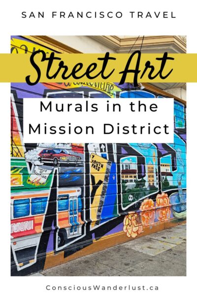 With countless murals on almost every street in San Francisco, it's hard not to take notice of this incredible artistic expression.