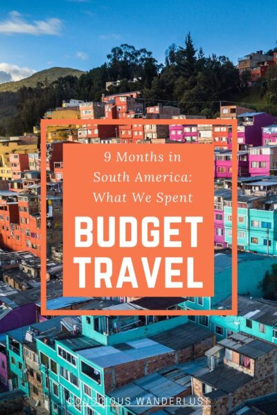 In 2017 we spent less than $50 a day traveling South America on a budget for 9 months. This took us through 194 days and seven countries.