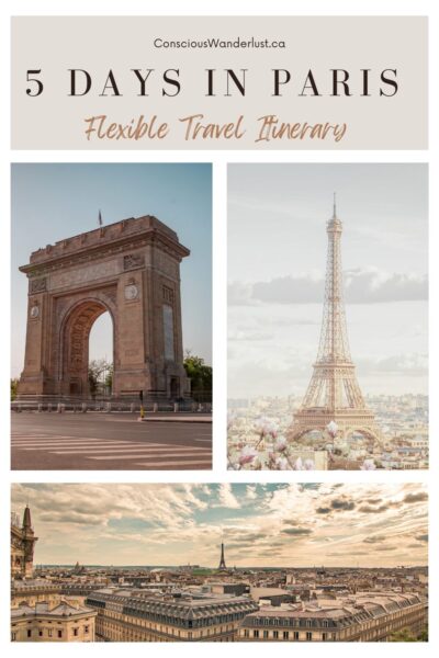 This 5 Days in Paris daily itinerary serves as a flexible guide to you prioritize and optimize your trip while learning more about Paris.